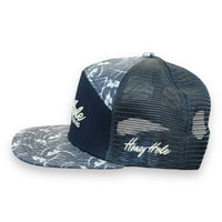 7 Panel Flatbill - Heritage - Deer Skulls