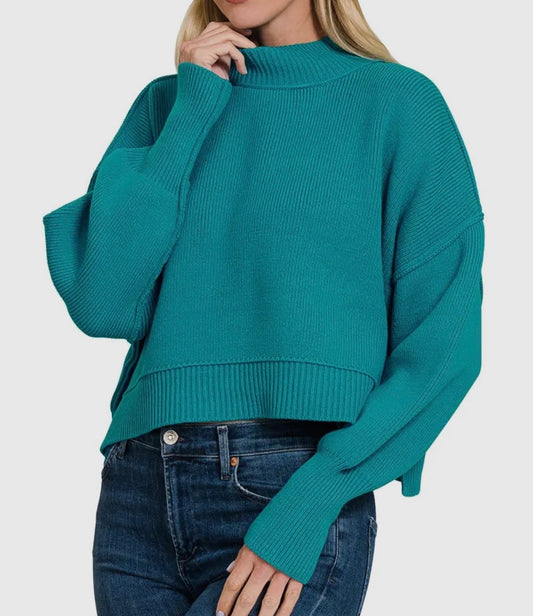 Addy Sweater - Teal