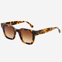 Atlas Acetate Rectangular Sunglasses : Tortoise / Brown