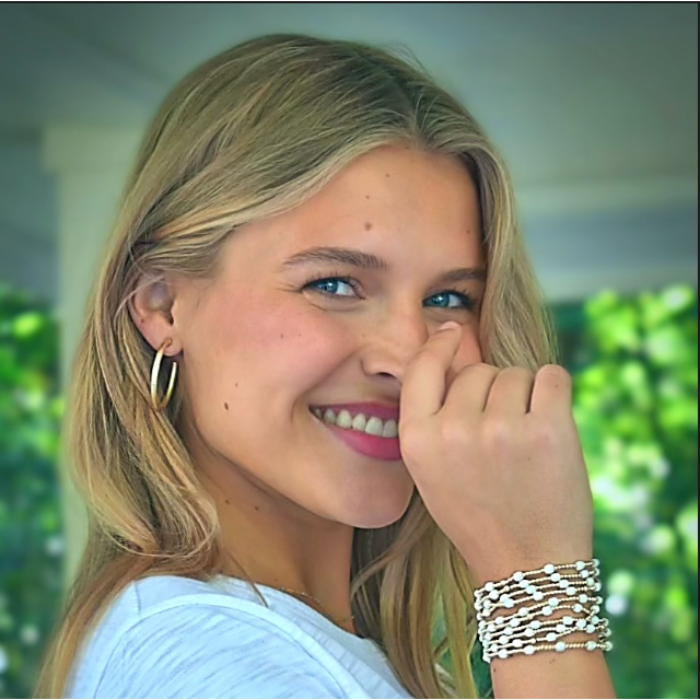 The Key West Gold-Filled and Waterproof Bracelet Collection: Turquoise / 7"