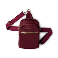Kedzie Roundtrip Convertible Sling Open Stock: Burgundy