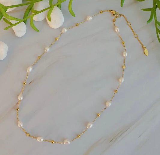 Ashley Freshwater Pearl Necklace