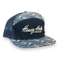 7 Panel Flatbill - Heritage - Deer Skulls