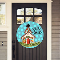 It Is Well Door Hanger