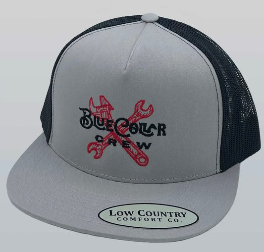 Blue Collar Crew Hat - Gray