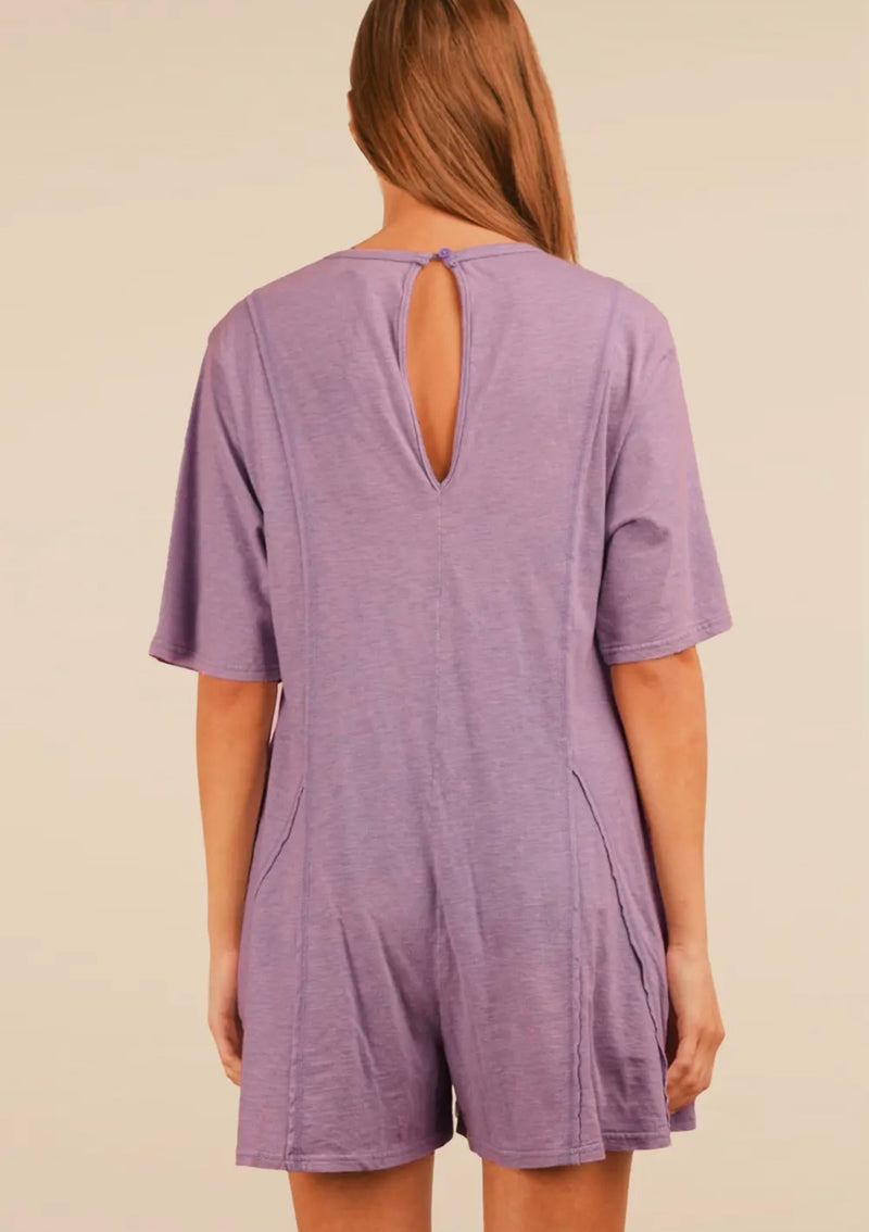 Kayla Romper - Lavender