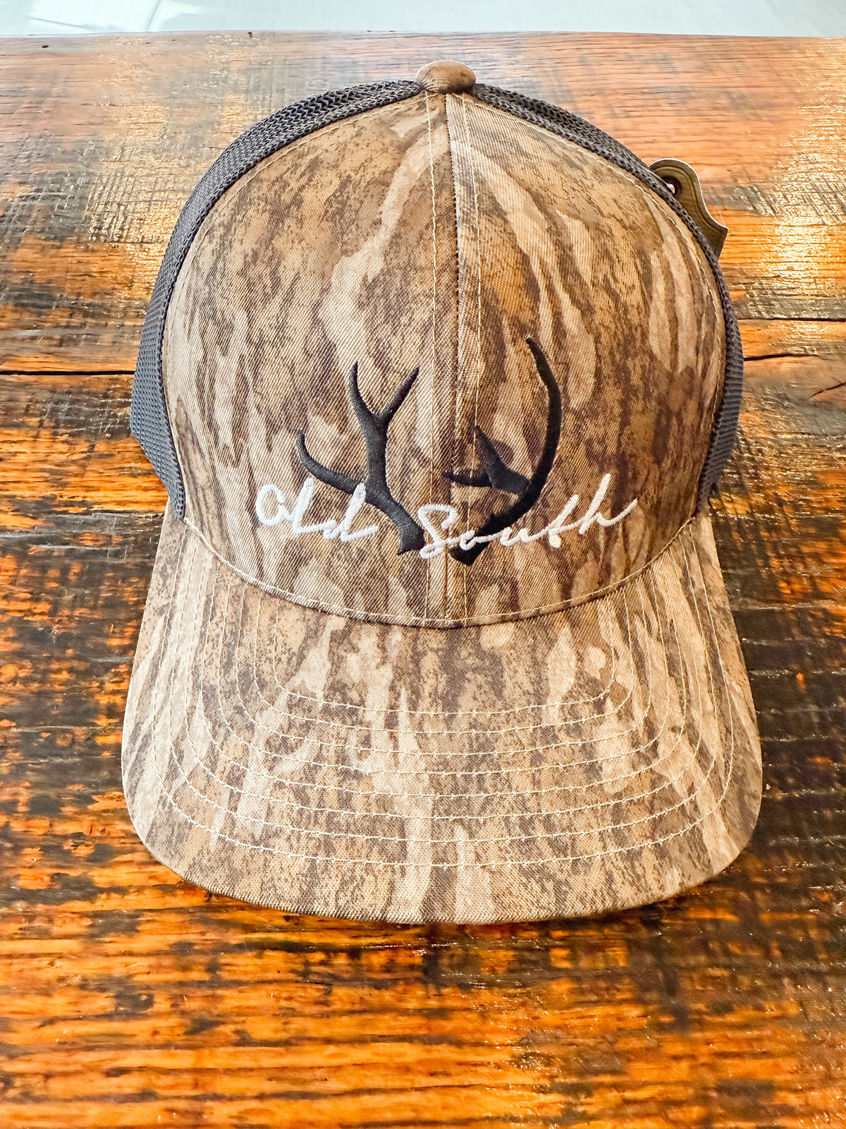 Camo Old South Logo Hat