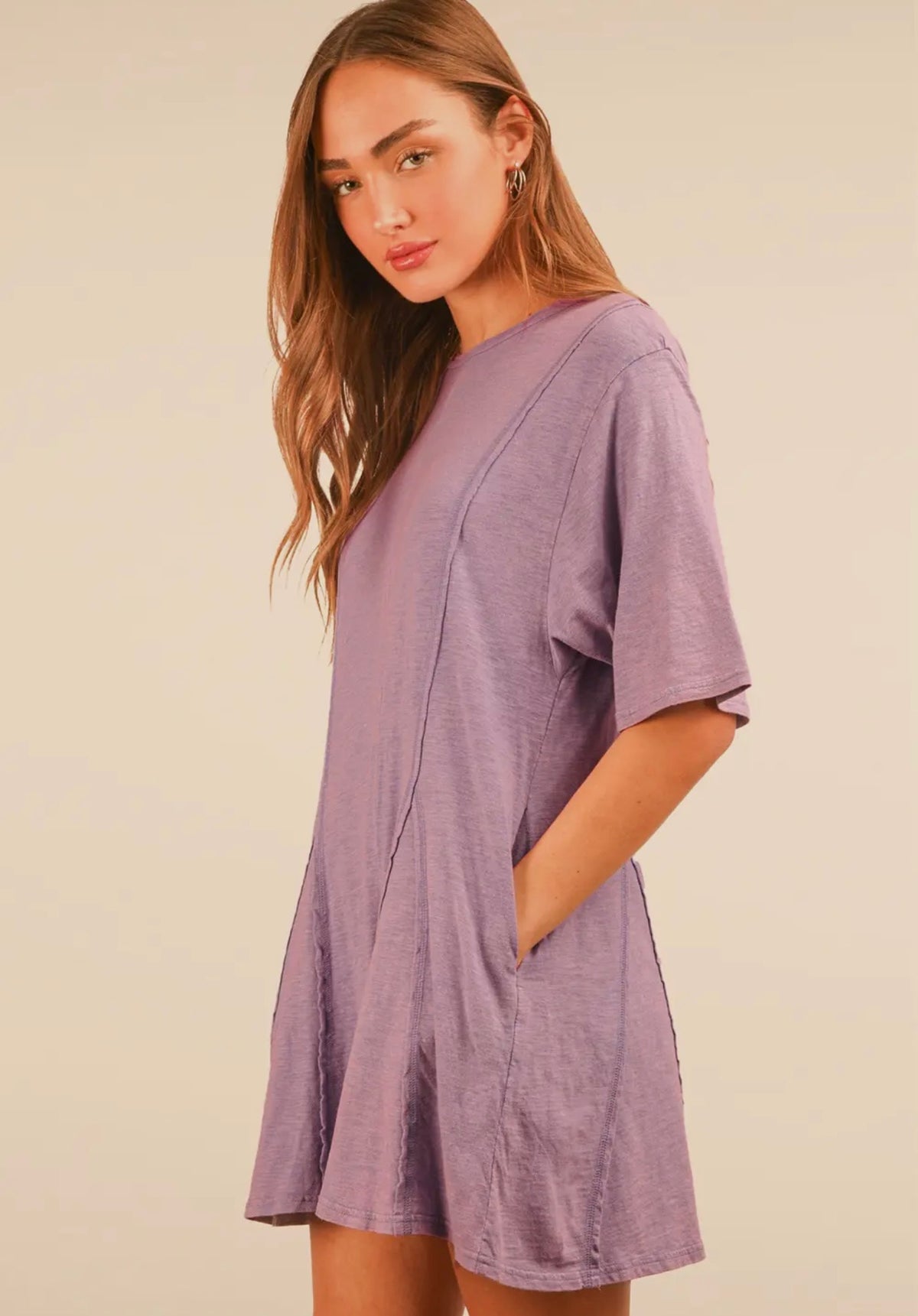 Kayla Romper - Lavender