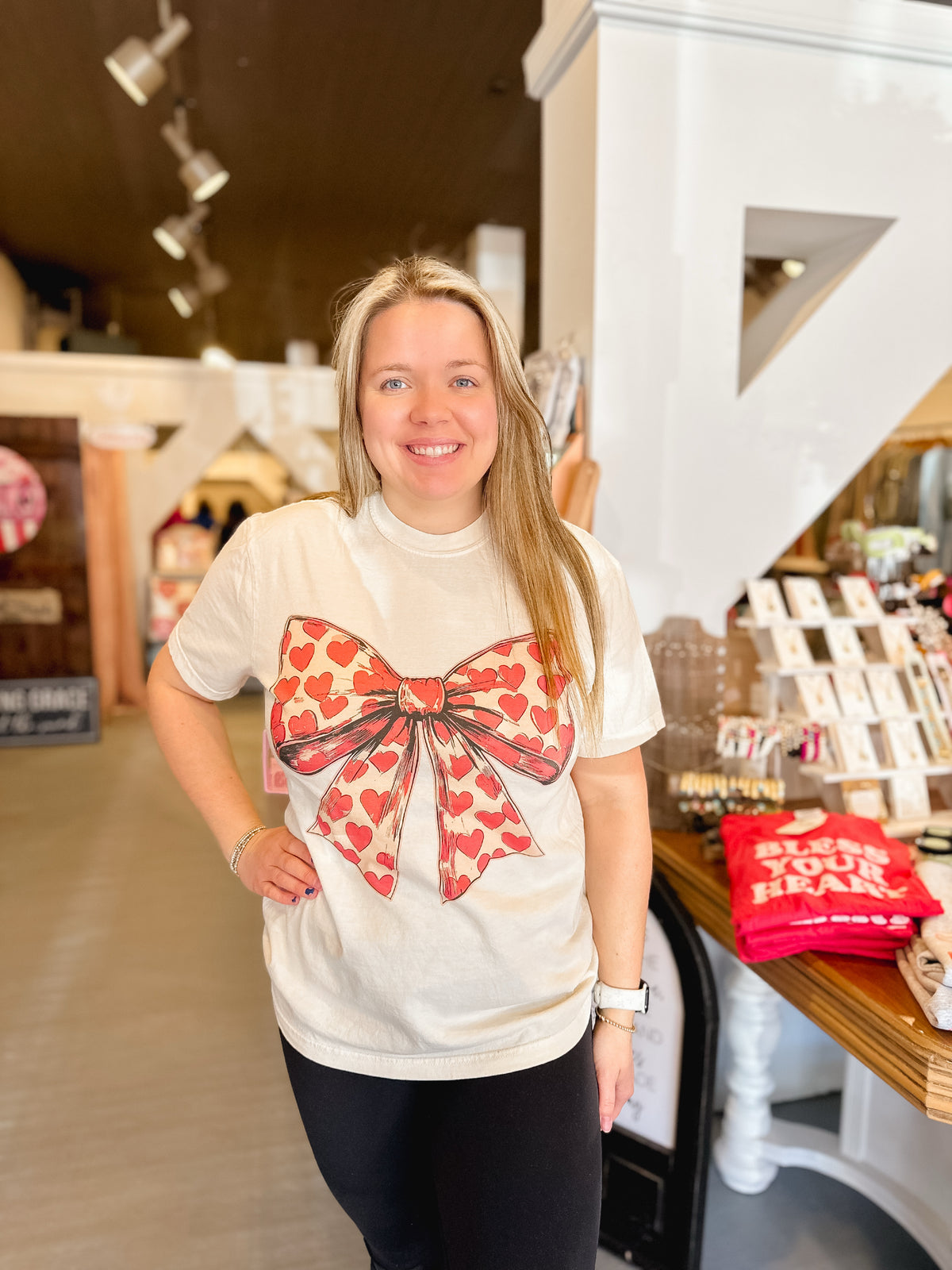 Heart Bow T-shirt