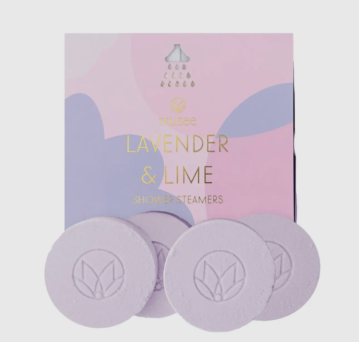 Lavender and lime shower steamers
