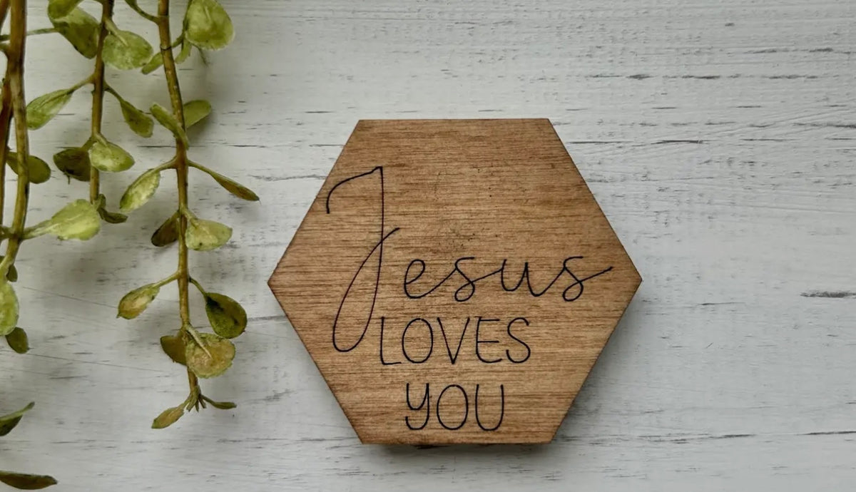 Jesus Loves you Magnet