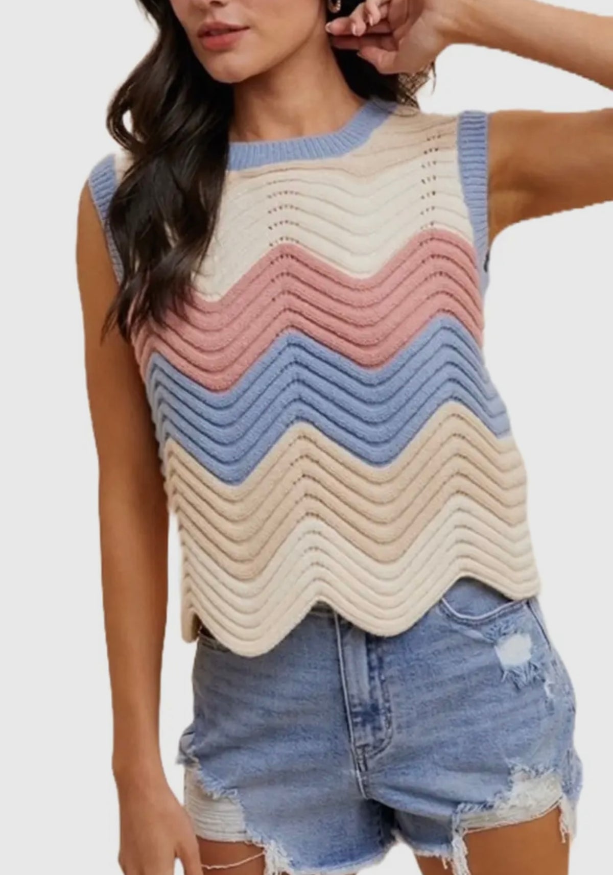 Wave sweater