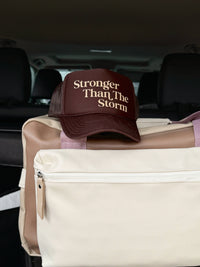 Stronger than the Storm - Espresso Trucker Hat